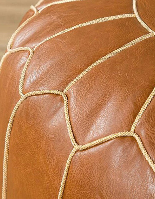 Load image into Gallery viewer, Moroccan Pouf ® - Leather style
