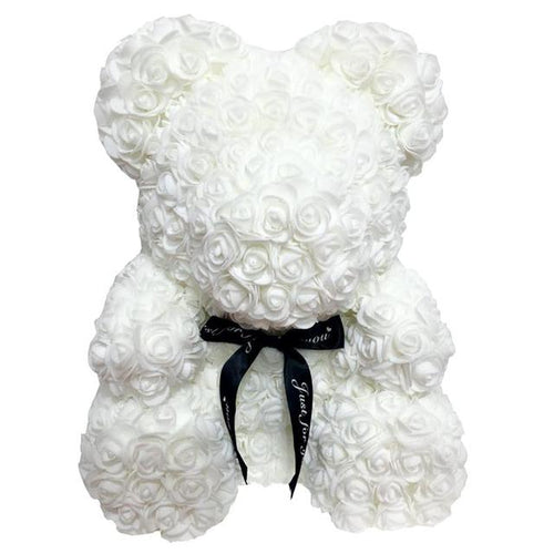 Load image into Gallery viewer, Rose Bear Foam Teddy Bear
